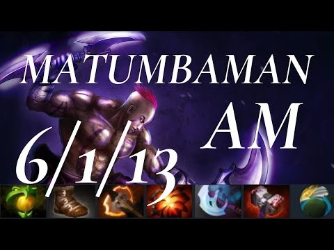 MATUMBAMAN Anti-Mage vs Dark Seer - not warm up but end - Secret vs OG game1 - Omega League