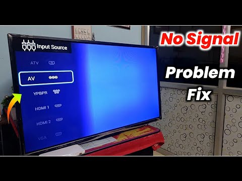 What to do if there is no signal on the TV? How to solve the problem of no signal on the TV?