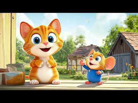 Soricel si Pisicuta - Cantecel pentru copii