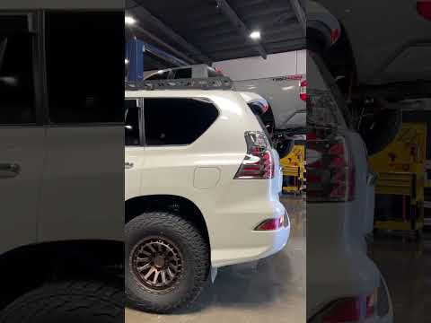 Lexus GX460 King Suspensuion Black Rhino Raid Wheels