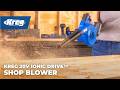 Kreg 20V Ionic Drive&trade; Shop Blower Kit