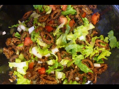 Bitter Gourd/Bitter Melon Salad - Karawila Sambol (Karela) Sri Lankan