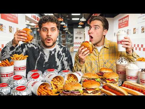 We order EVERYTHING from Five Guys!