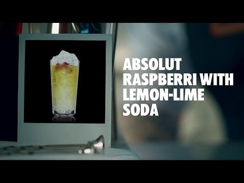 ABSOLUT RASPBERRI WITH LEMON-LIME SODA DRINK RECIPE - HOW TO MIX