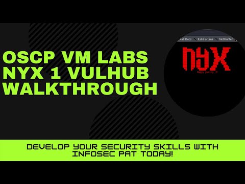 How to ROOT NYX 1 Vulnhub VM. NYX 1 Walkthrough - Video 2021
