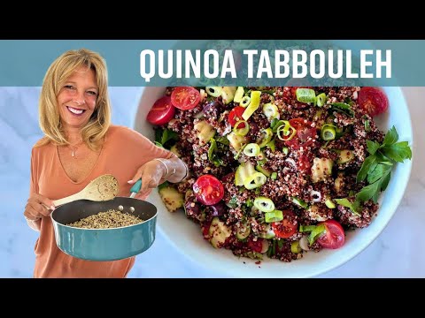Quinoa Tabbouleh | Kathy's Vegan Kitchen