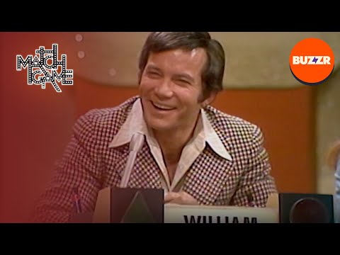 Can WILLIAM SHATNER Help a Contestant Win Big Money? | Match Game 1974