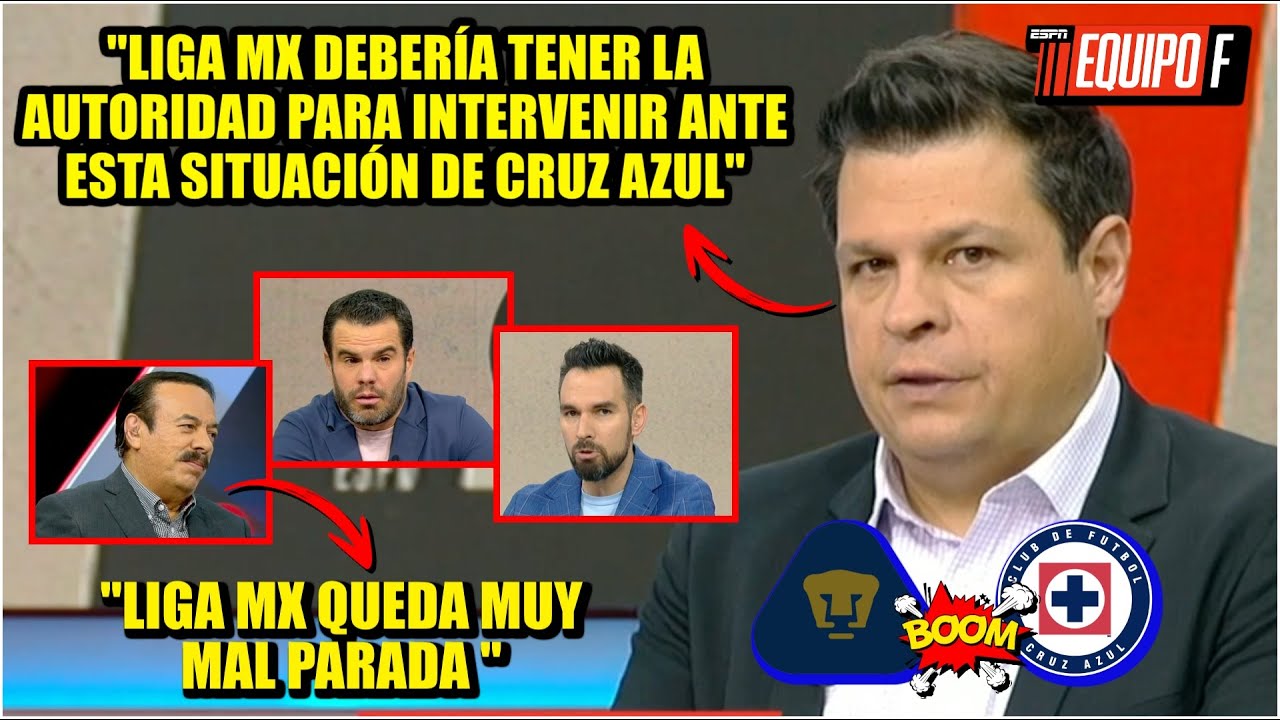 CRUZ AZUL SE QUEDÓ SIN CASA. Es una bajeza lo hecho por UNAM. LIGA MX QUEDA en RIDÍCULO | Equipo F