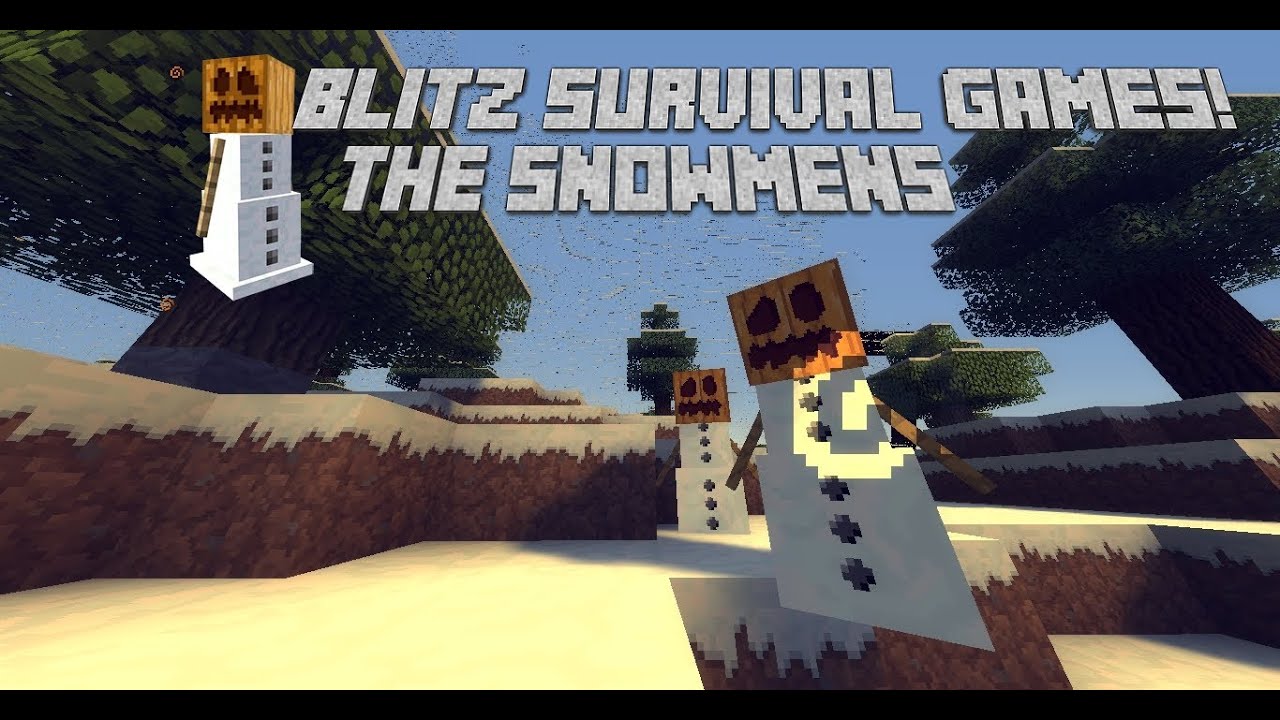 Snowman is back! - Blitz Survival Games