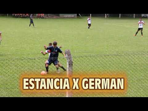 copa verde em tres coroas ESTANCIA 2 X 3 GERMAN SUB-19