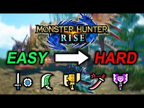 HARDEST or EASIEST Weapons to Learn in Monster Hunter Rise  | Every Weapon Ranked Tier List