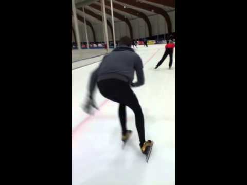 Schaatstechniek video analyse 23 november 2015