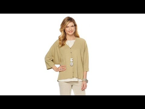 MarlaWynne Boxed Dolman Sleeve Cardigan