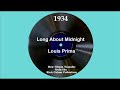 1934 Louis Prima - Long About Midnight (Louis Prima, vocal)