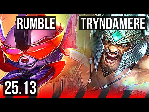 RUMBLE vs TRYNDAMERE (TOP) | 10/2/13 | KR Master | 25.13