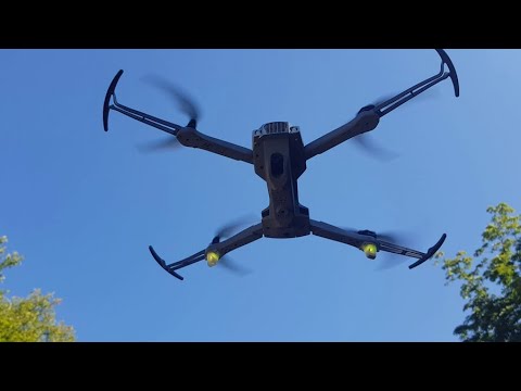 Unboxing Syma X500 4K GPS Drone Test Fly Foldable 4K Drone quadcopter