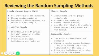Download the video "Lesson 1 2b   Sampling, continued In After Class   Google Slides"