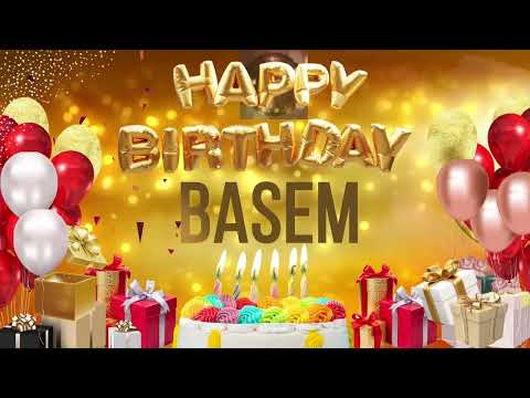 Basem - Happy Birthday Basem
