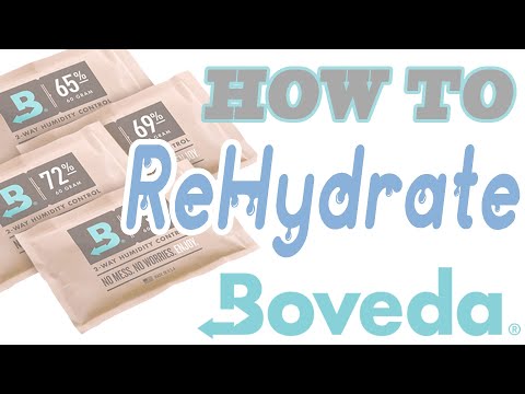 HOW TO Recharge and Rehydrate BOVEDA HUMIDITY PACKS