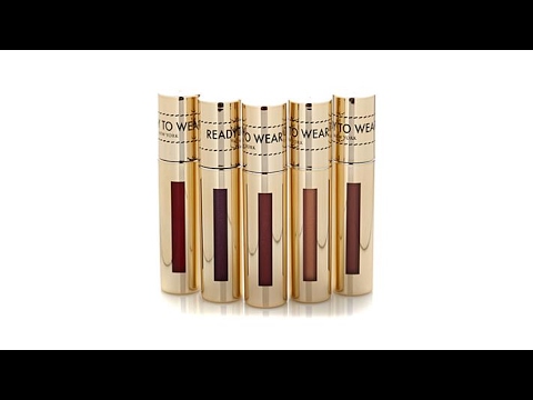 Ready To Wear 24 Karat Lip Gloss 5piece Set