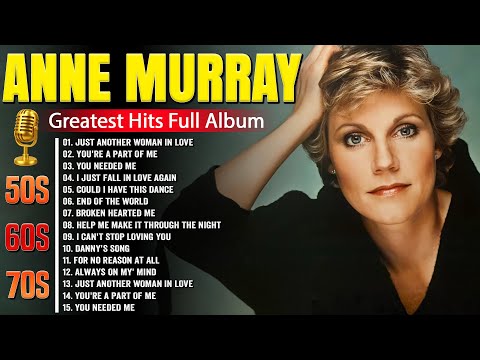Anne Murray Greatest Hits Full Album - Best Songs Of Anne Murray - Female Love Songs 80's 90's 🎶