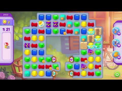 Homescapes Level 2933 With No Boosters - Hard Level