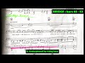 COURTNEY PINE    Love & Affection  Annotated Score Structure & Tonality