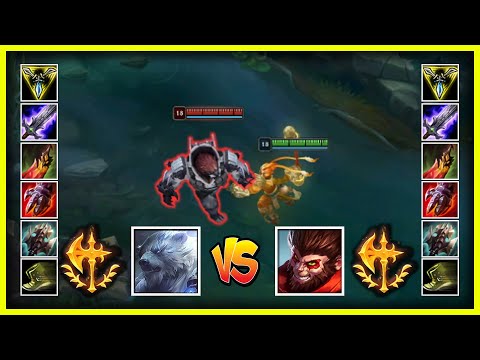 VOLIBEAR REWORK vs WUKONG REWORK FULL BUILD FIGHTS