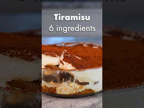 6-ingredients Tiramisu Recipe Anyone Can Make