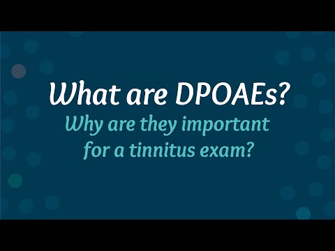 DPOAEs for Tinnitus (What are Distortion Product Otoacoustic Emissions?)