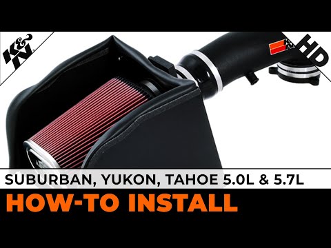 Suburban, Yukon, Tahoe 5.0L & 5.7L [#57-3013-2] Air Intake Installation