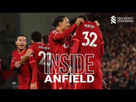 Inside Anfield: Liverpool 6-0 Leeds Utd | Pitchside view as Reds hit six