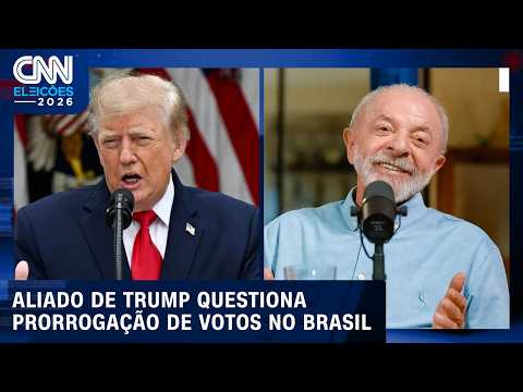 Advogado de Trump questiona eleição no Brasil após prorrogação do horário de votação | CNN ELEIÇÕES