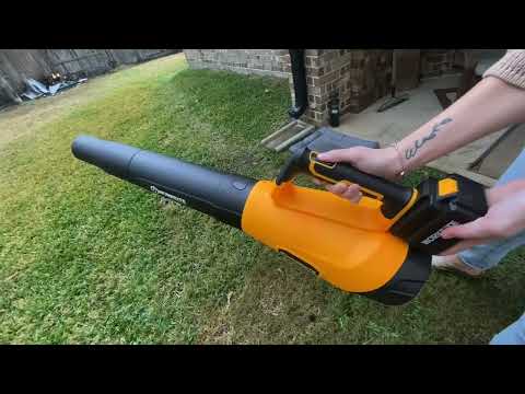 Review of Leaf Blower, 20V Cordless Electric Handheld Lightweight Blower Battery Powered
