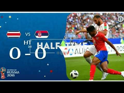 Costa Rica 0 - 1 Serbia (Russia 2018 World Cup Football Highlights - 9th Match)
