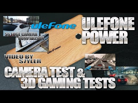 Ulefone Power (Camera & 3D Gaming Review) 5.5" 6050mAh // Video by s7yler