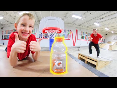 Father VS Son GAME OF BOTTLE FLIP 3!