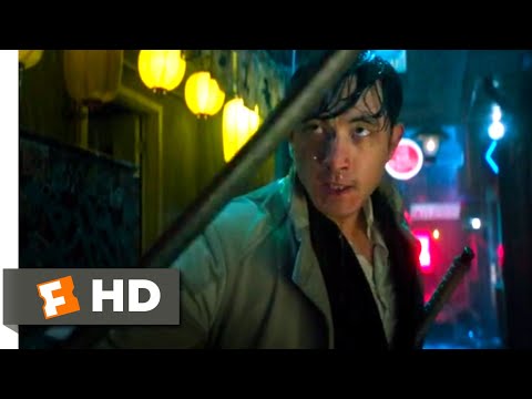 Snake Eyes: G.I. Joe Origins (2021) - Rainy Alley Fight Scene (3/10) | Movieclips