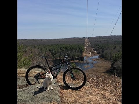 First Mountain Bike Ride at Wells State Park in Sturbridge MA