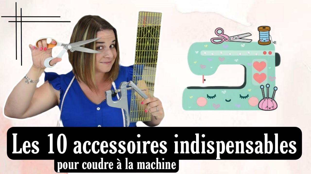 Les 10 accessoires indispensables pour coudre / Quel matériel pour débuter la couture / By PopO