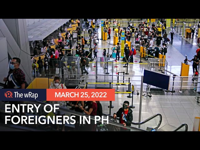 Philippines allows entry of fully vaccinated foreigners starting April 1