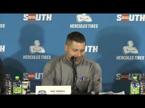 Postgame || Men's Basketball || (1) UNC Asheville vs (4) USC Upstate (Big South Tournament)