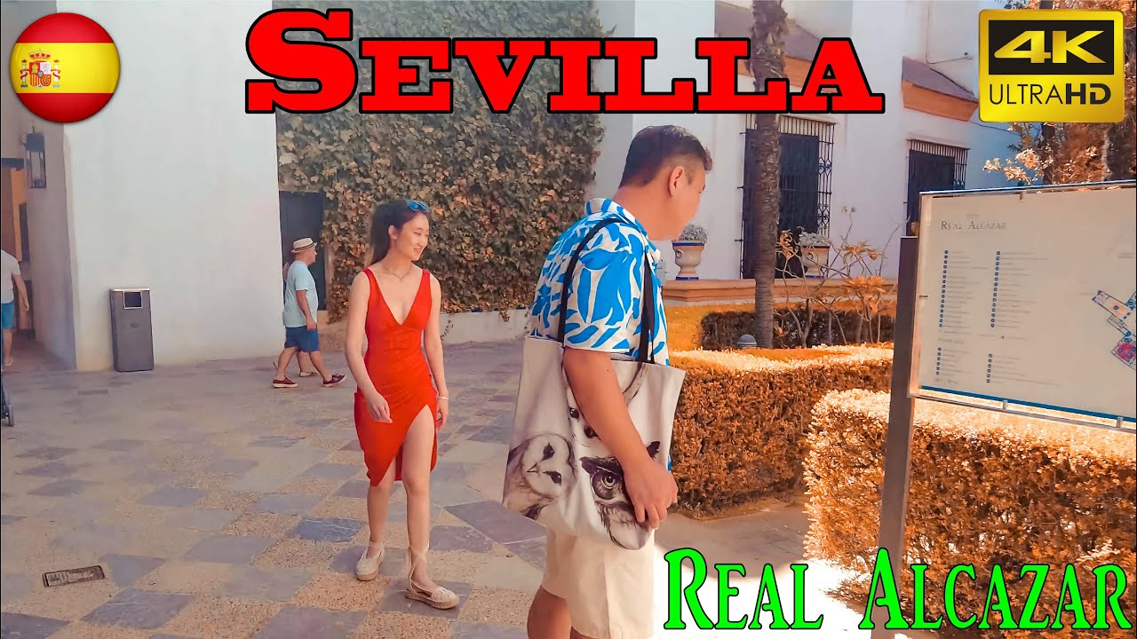 Immersive street-level walking tour through Seville Cathedral, Spain, showcasing authentic urban landscapes, local architecture, and the vibrant atmosphere of the city's neighborhoods