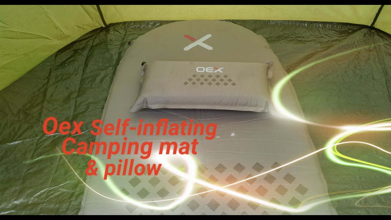Oex self-inflating mat and pillow.. Full review of both