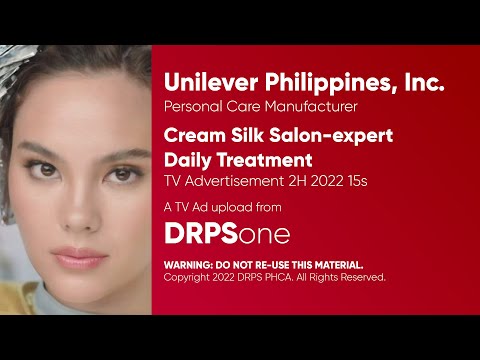Cream Silk Salon-expert Daily Treatment TV Ad 2H 2022 15s (Philippines)