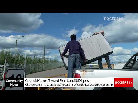 Council Moves Toward Free Landfill Disposal | Rogers tv