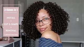 Lulutress 2x Curly 3b Crochet Hair - Crochet Braids