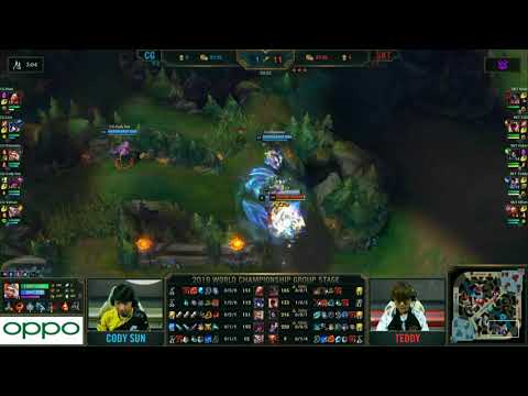 Faker escape 4v1 vs CG!