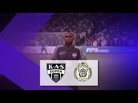 FIFA 19 Proximus ePro League / eupen - Lokeren / Matchday 07 (FR)