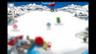Club Penguin-Dubstep Puffle vagando por la isla